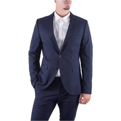 Buttoned Blazer with Lapel Collar , male, Sizes: XL, XS, L - Selected Homme - Modalova