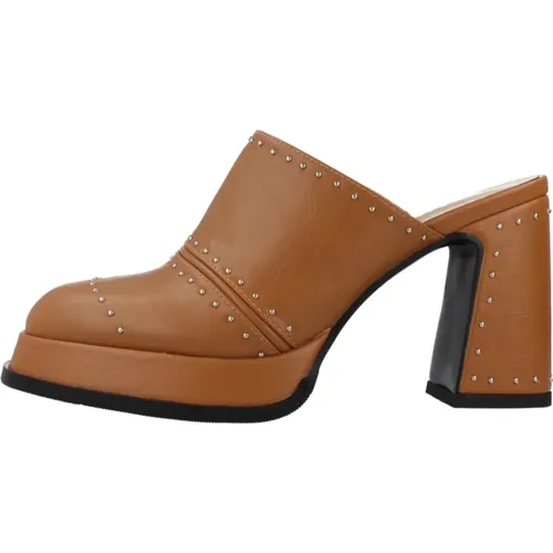 Stylische Heeled Mules für Frauen,Stilvolle heeled mules sandalen für Frauen - Noa Harmon - Modalova