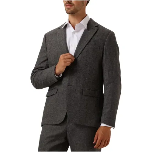 Slim-fit Wollblazer , Herren, Größe: XL - Selected Homme - Modalova