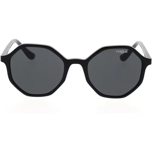 Sonnenbrille mit unregelmäßiger Form - Vogue - Modalova