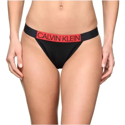 Stylish Bikini Bottom Piece , female, Sizes: L - Calvin Klein - Modalova