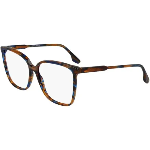 Havana Rahmen Stilvolle Brille , unisex, Größe: 57 MM - Victoria Beckham - Modalova