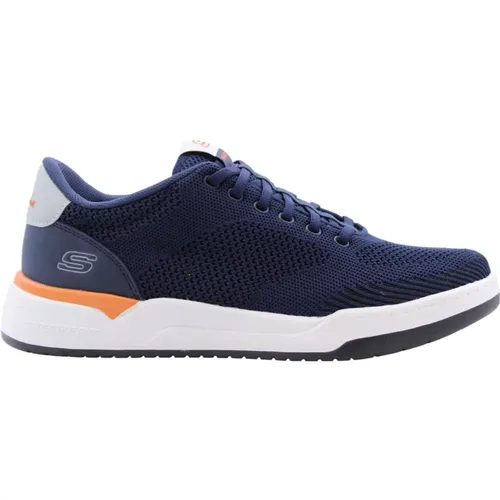 Stylischer Herren Sneaker , Herren, Größe: 43 EU - Skechers - Modalova