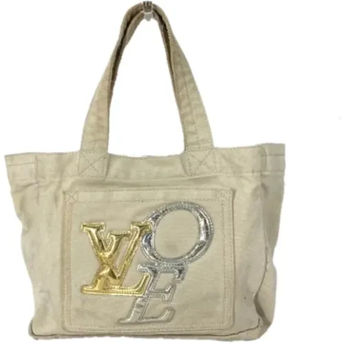 Pre-owned Canvas louis-vuitton-bags , female, Sizes: ONE SIZE - Louis Vuitton Vintage - Modalova