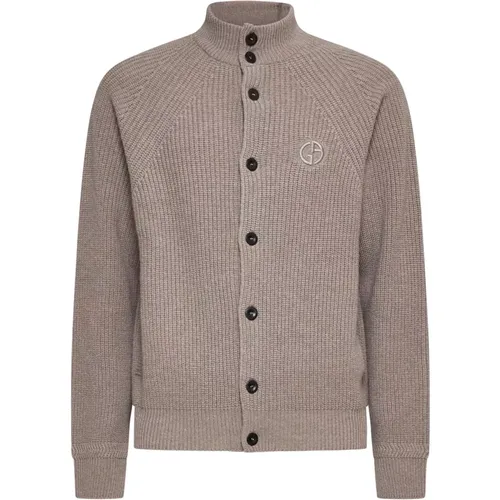 Elegant Sweaters Collection , male, Sizes: M, L, XL - Giorgio Armani - Modalova