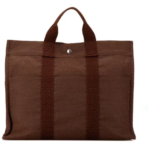 Pre-owned Canvas totes , female, Sizes: ONE SIZE - Hermès Vintage - Modalova