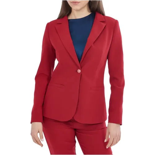 Roter Damen Blazer Jacke YES ZEE - YES ZEE - Modalova