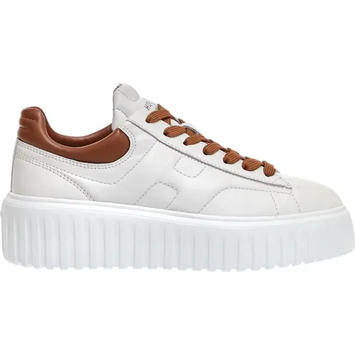 Leather Sneakers Aw23 , female, Sizes: 5 1/2 UK, 6 UK, 7 UK - Hogan - Modalova