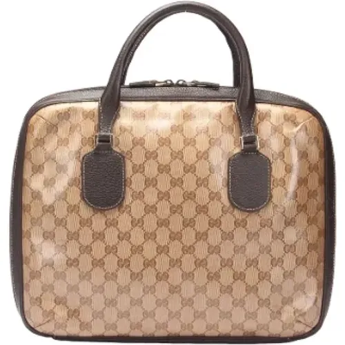 Pre-owned Canvas Handtaschen , Damen, Größe: ONE Size - Gucci Vintage - Modalova