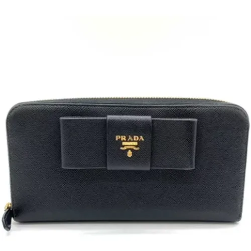 Pre-owned Leather wallets , female, Sizes: ONE SIZE - Prada Vintage - Modalova