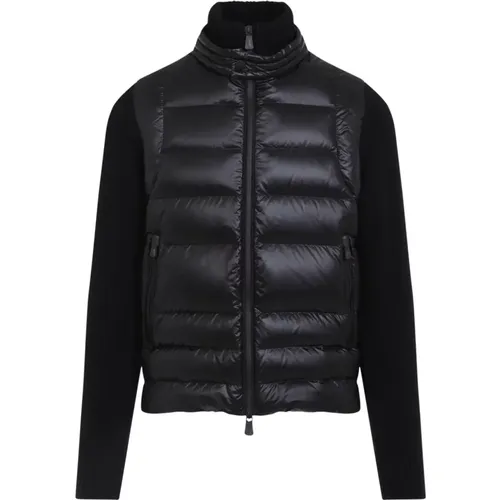 Schwarze Jacke für Männer Aw24 - Moncler - Modalova