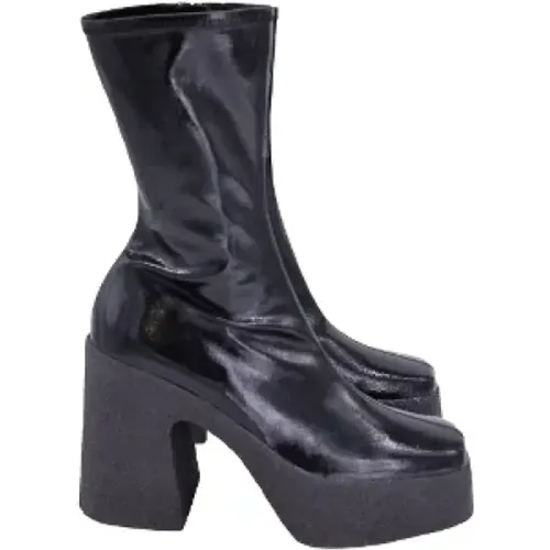 Pre-owned Leder boots , Damen, Größe: 38 EU - Stella McCartney Pre-owned - Modalova