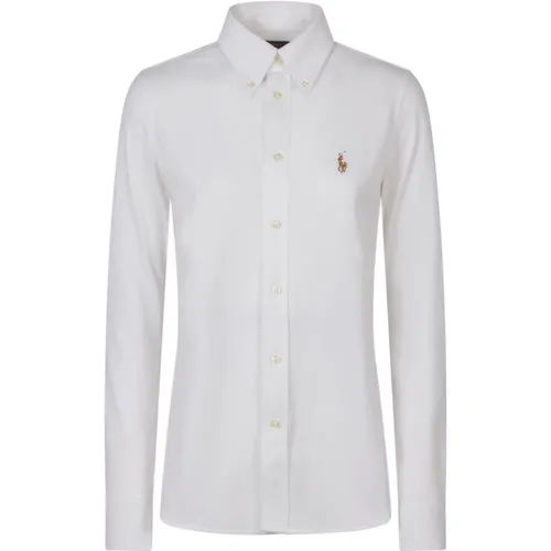 Weißes Gestricktes Langarmshirt - Polo Ralph Lauren - Modalova