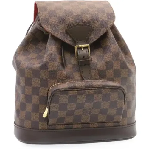 Pre-owned Canvas backpacks , female, Sizes: ONE SIZE - Louis Vuitton Vintage - Modalova