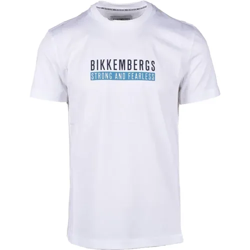 Stylish Cotton T-Shirt Collection , male, Sizes: S, L, M - Bikkembergs - Modalova