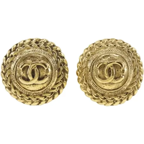 Pre-owned Metal chanel-jewelry , female, Sizes: ONE SIZE - Chanel Vintage - Modalova