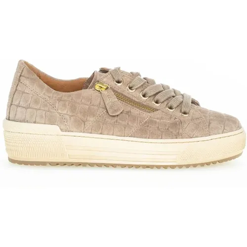 Leder Bedruckte Sneakers - Gabor - Modalova