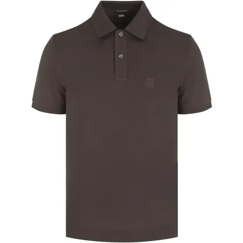 Metropolis Series Piquet Polo Shirt , male, Sizes: L, 2XL - C.P. Company - Modalova