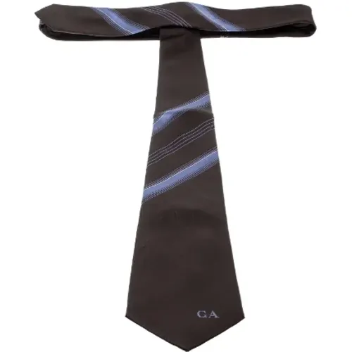 Pre-owned Silk home-office , male, Sizes: ONE SIZE - Armani Pre-owned - Modalova