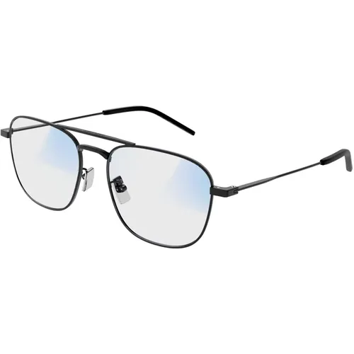 Black/Blue Sunglasses SL 309 SUN - Saint Laurent - Modalova