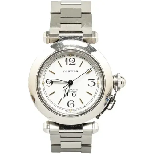 Pre-owned Metal watches , female, Sizes: ONE SIZE - Cartier Vintage - Modalova