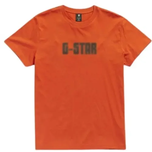 Herren Bio-Baumwoll T-Shirt , Herren, Größe: XL - G-Star - Modalova