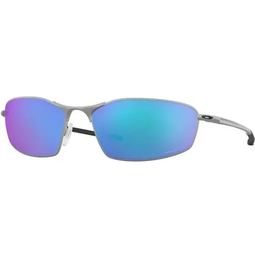 Whisker Silver Sunglasses , unisex, Sizes: 60 MM - Oakley - Modalova