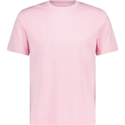 Cotton T-Shirt with Round Neck , male, Sizes: 3XL, L, 4XL, XL, 2XL - Fedeli - Modalova
