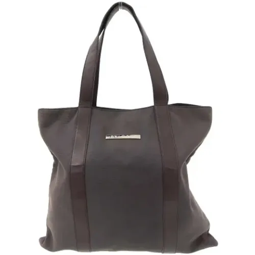 Pre-owned Canvas totes , female, Sizes: ONE SIZE - Bvlgari Vintage - Modalova