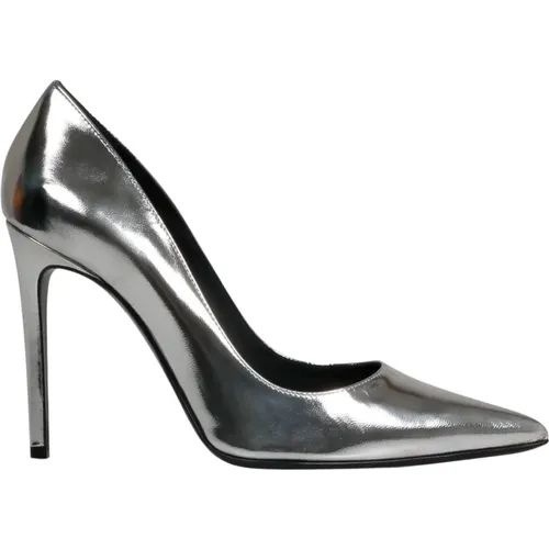 Metallisierte Nappa-Leder Pumps , Damen, Größe: 41 EU - Roberto Festa - Modalova