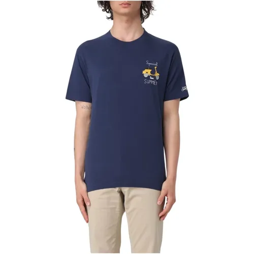 Casual T-shirt for Men , male, Sizes: L - MC2 Saint Barth - Modalova