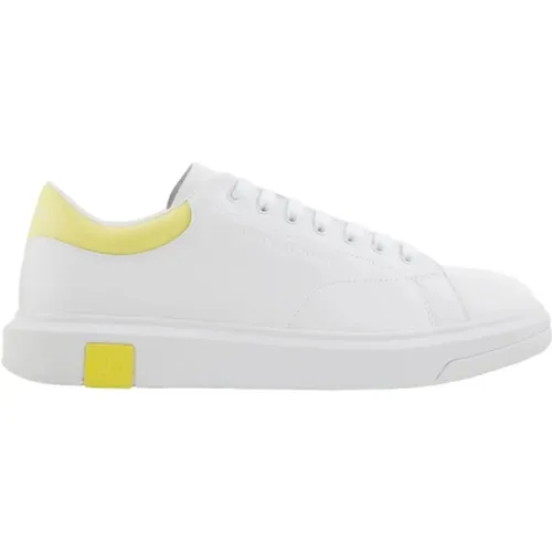 Weiße Op Style Schuhe , Herren, Größe: 44 EU - Armani Exchange - Modalova