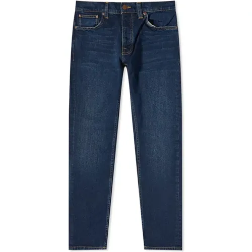Slim Fit Denim Jeans , male, Sizes: W33, W31, W34, W32 - Nudie Jeans - Modalova