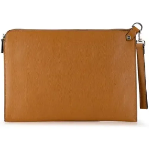 Pre-owned Leather clutches , female, Sizes: ONE SIZE - Salvatore Ferragamo Pre-owned - Modalova