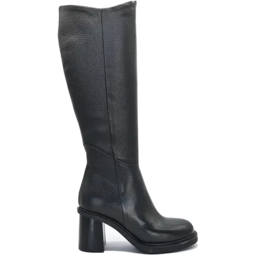 Leather Boots - Giulia Style , female, Sizes: 3 UK, 4 UK, 7 UK, 6 UK - Janet & Janet - Modalova