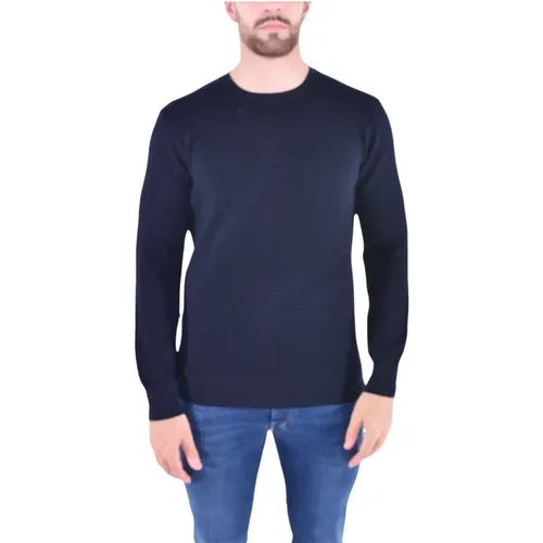 Patterned Crewneck Sweater , male, Sizes: M, XL, 2XL, S - Kangra - Modalova