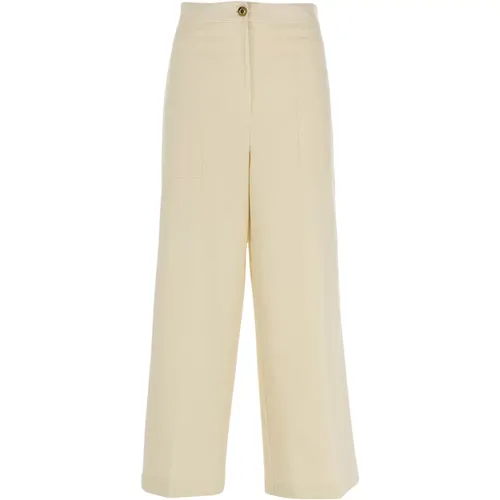 Elegant Palazzo Pants Outlet Price , female, Sizes: L - pinko - Modalova