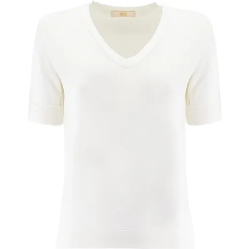 Women`s Clothing T-Shirts Polos 41 Ss23 , female, Sizes: S - Fedeli - Modalova