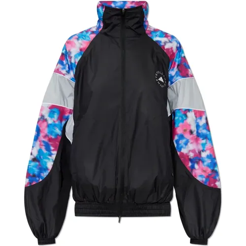 Jacke mit Logo , Damen, Größe: L - adidas by stella mccartney - Modalova