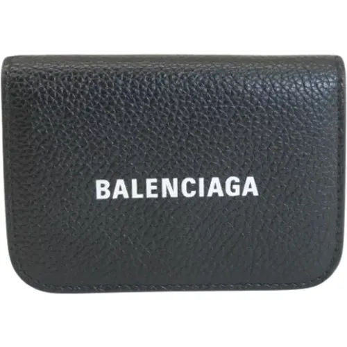 Pre-owned Leather wallets , female, Sizes: ONE SIZE - Balenciaga Vintage - Modalova