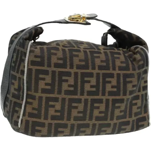 Pre-owned Canvas handbags , female, Sizes: ONE SIZE - Fendi Vintage - Modalova