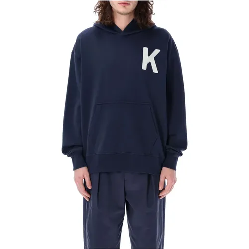 Men's Clothing Knitwear Navy Ss24 , male, Sizes: M, XL, S, L - Kenzo - Modalova