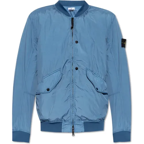 Jacke mit Logo Stone Island - Stone Island - Modalova