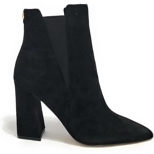 Women`s Suede Pointed Toe Boot , female, Sizes: 7 UK - Guess - Modalova