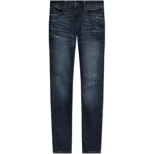 Slim Fit Jeans , Herren, Größe: W31 - Emporio Armani - Modalova