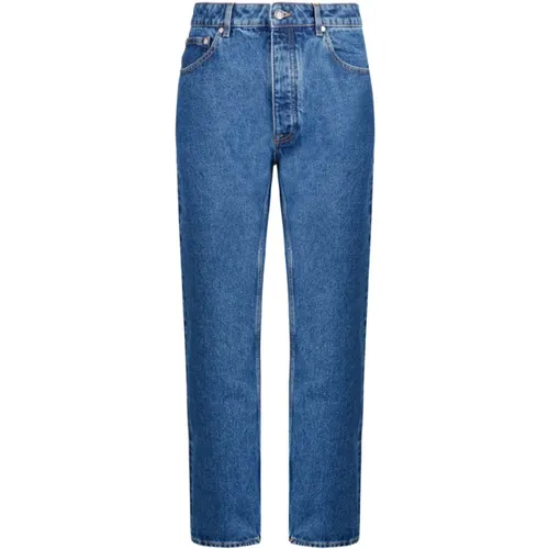 Blaue Jeans mit Stil , Herren, Größe: W33 - Palm Angels - Modalova