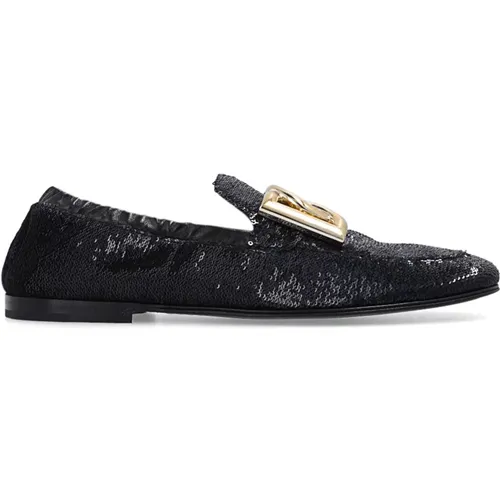 Men's Shoes Loafer Aw23 , male, Sizes: 6 UK, 5 UK - Dolce & Gabbana - Modalova