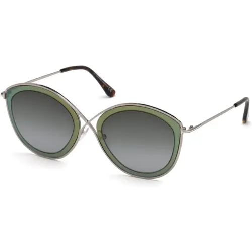 Sascha 02 Sonnenbrille Grau Verlauf - Tom Ford - Modalova