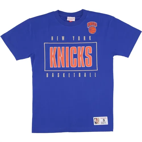 New York Knicks Vintage Logo Tee - Mitchell & Ness - Modalova