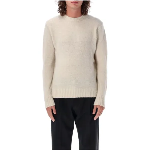 Crewneck Knit Sweater , male, Sizes: 2XL - Aspesi - Modalova